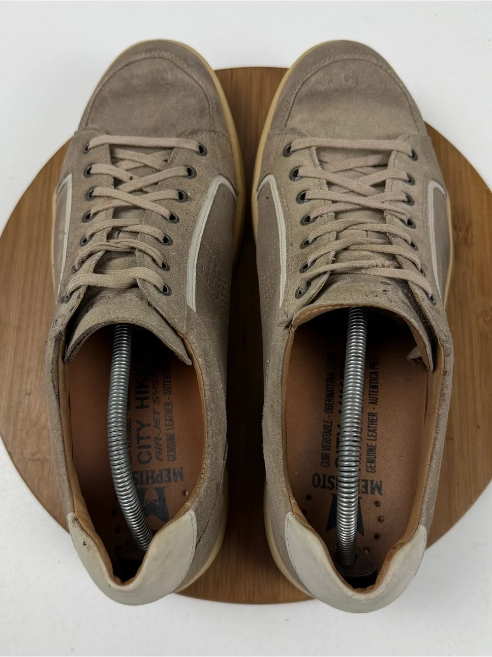 Mephisto suede upper